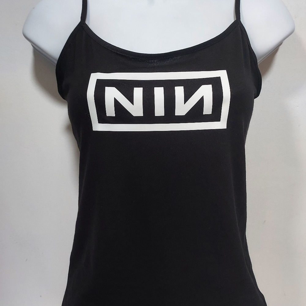 Nine inch nails TANK top top adjustable straps Nine inch Nails shirt